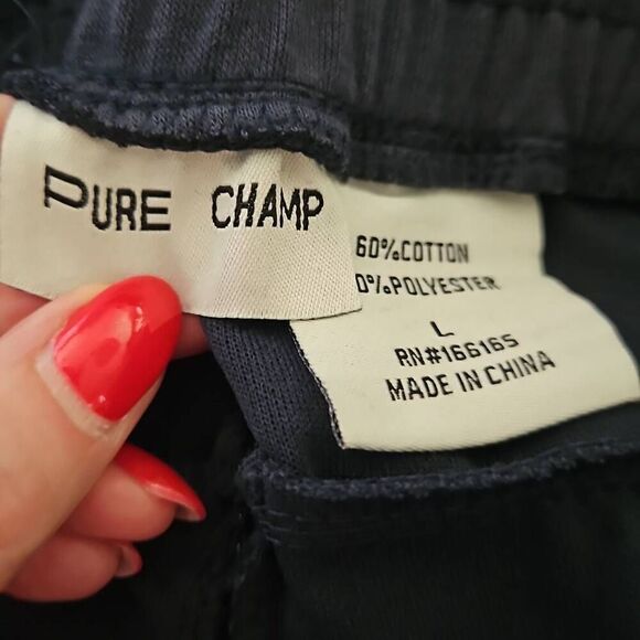 Pure Champ Men's Athletic Shorts Black Large - Picture 3 of 6